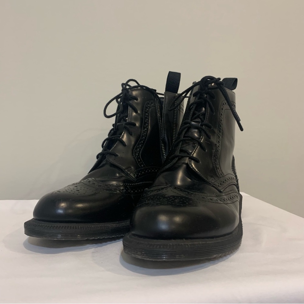 Dr. Martens Black Lace Up Boots